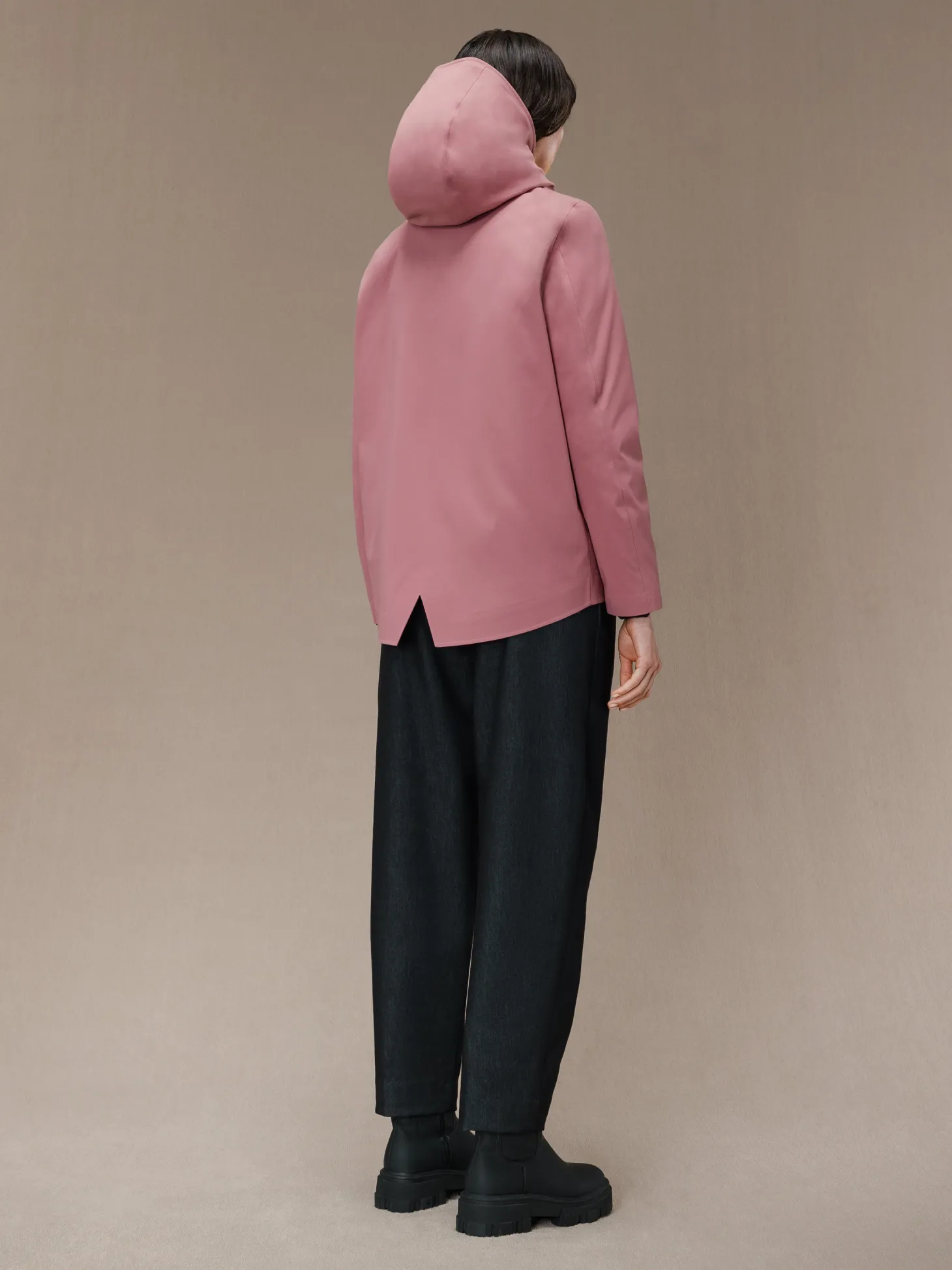 Giacche*Roberto Ricci Designs Color Detachable Parka Short Wom Jkt