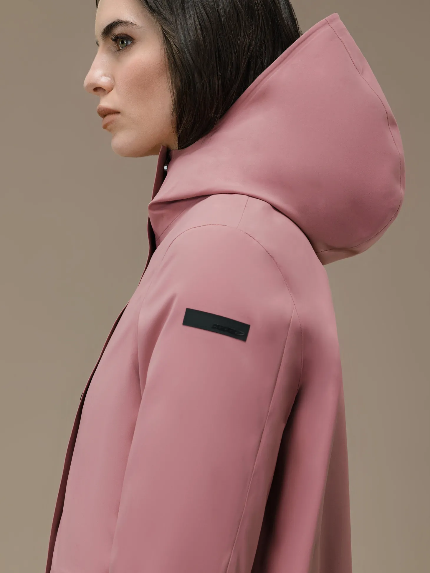 Giacche*Roberto Ricci Designs Color Detachable Parka Short Wom Jkt