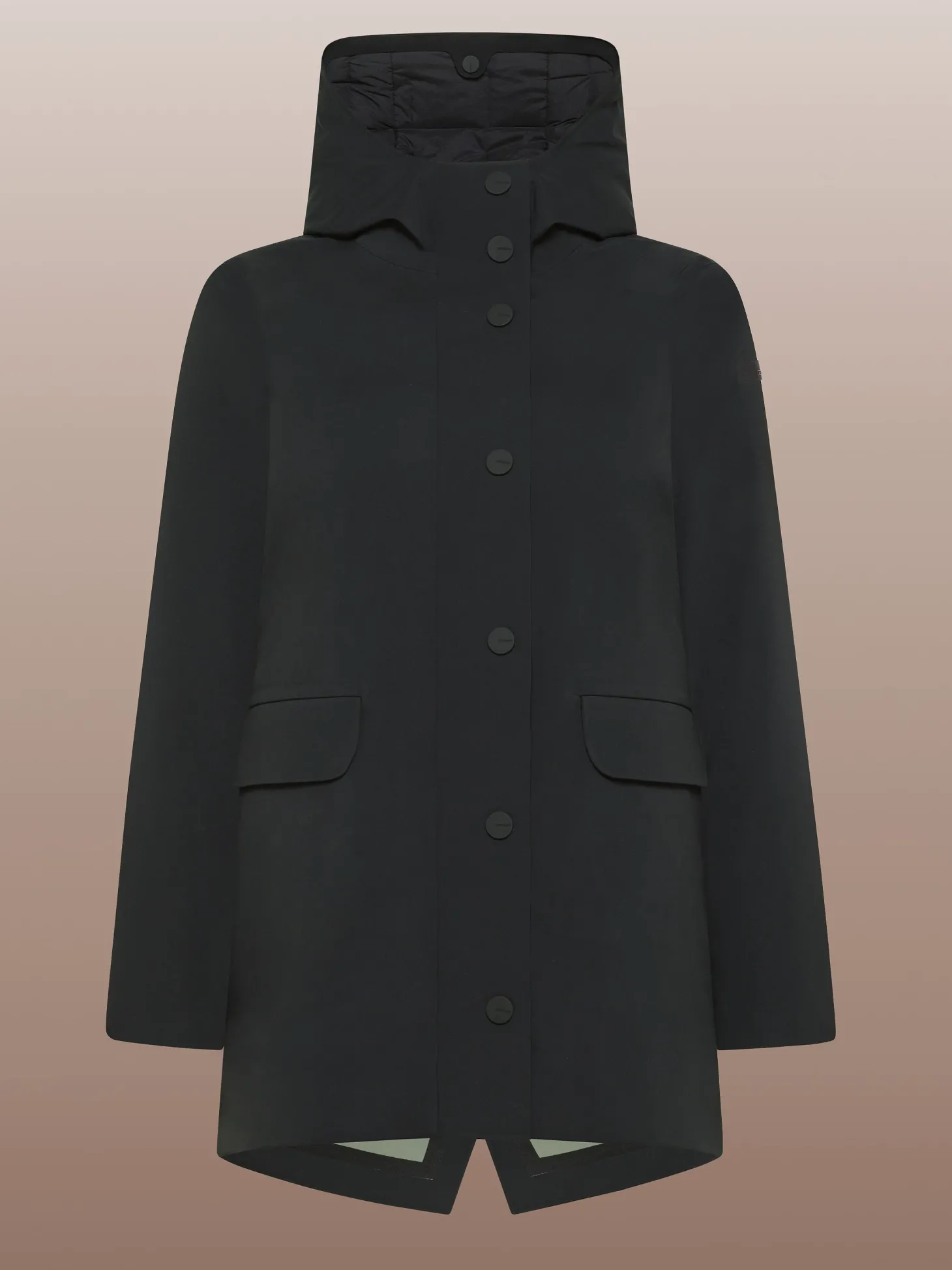Giacche*Roberto Ricci Designs Color Detachable Parka Wom Jkt