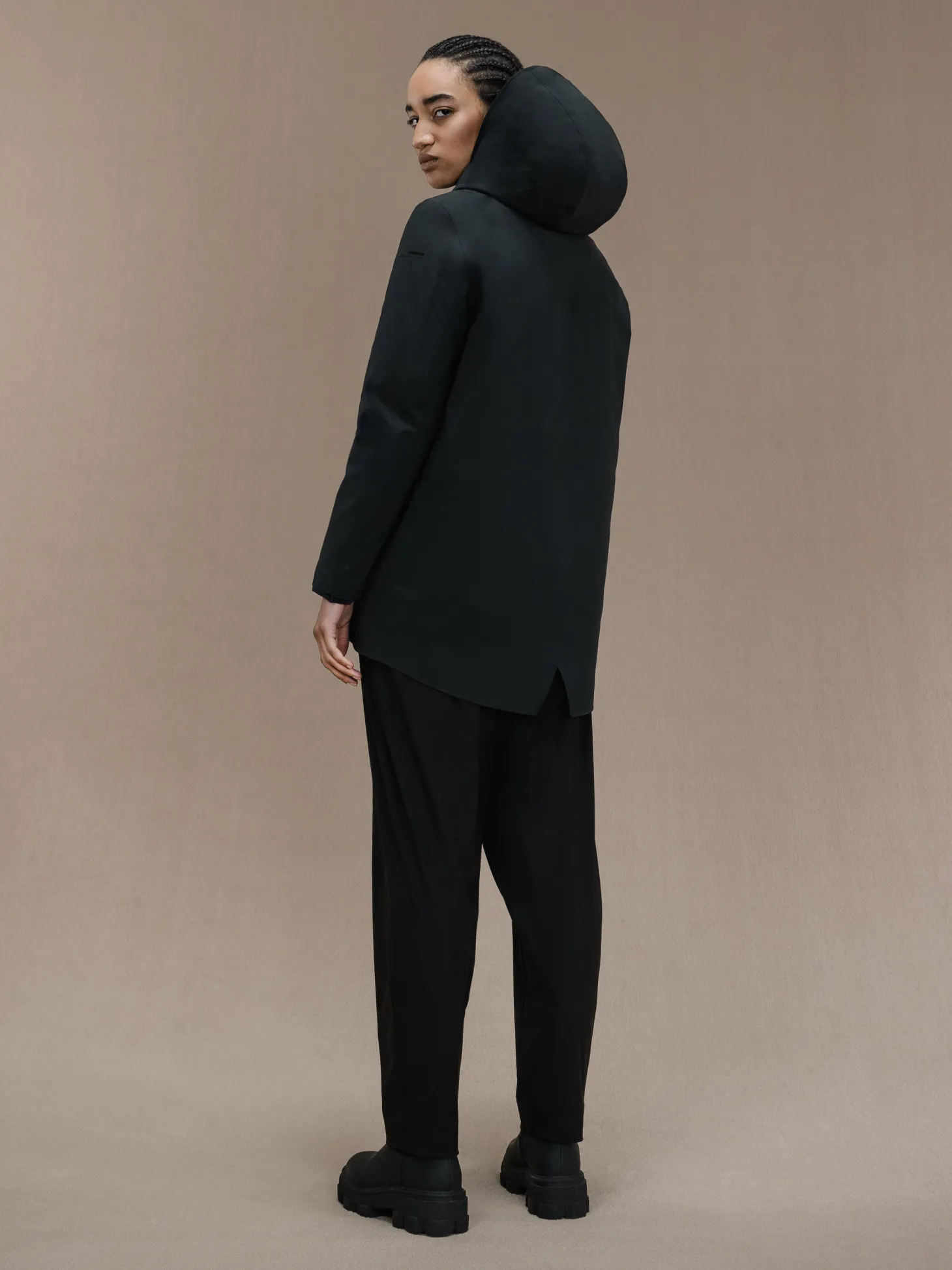 Giacche*Roberto Ricci Designs Color Detachable Parka Wom Jkt