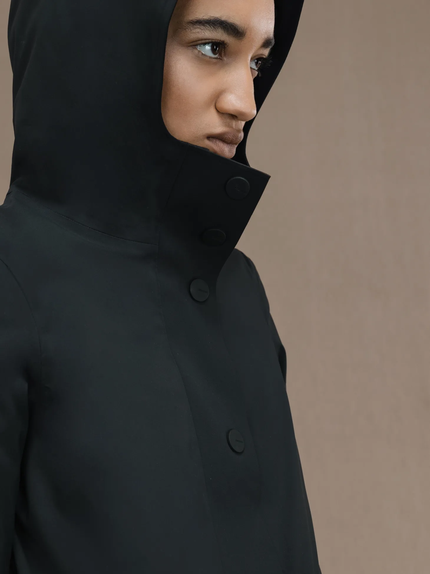 Giacche*Roberto Ricci Designs Color Detachable Parka Wom Jkt