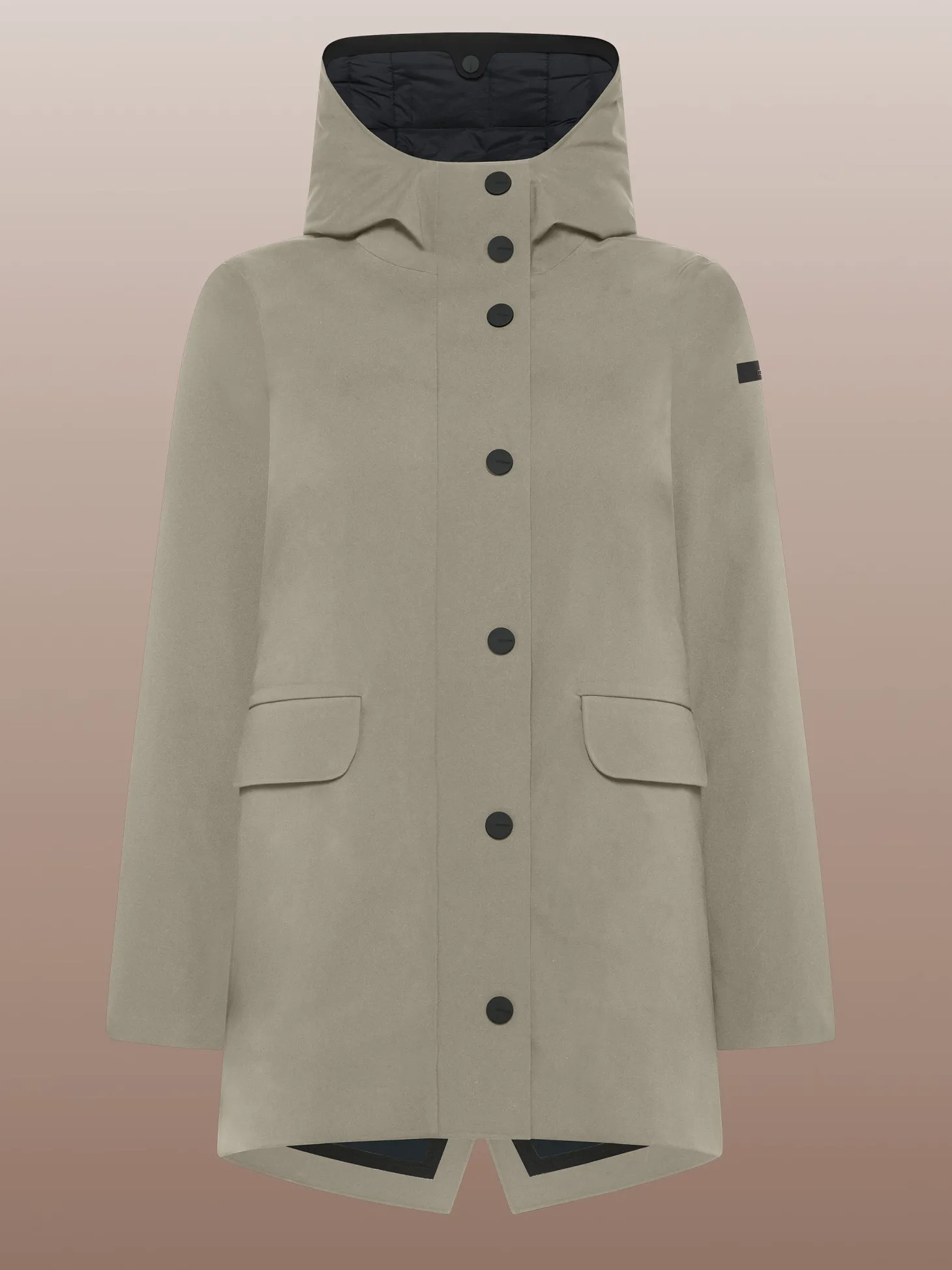 Giacche*Roberto Ricci Designs Color Detachable Parka Wom Jkt