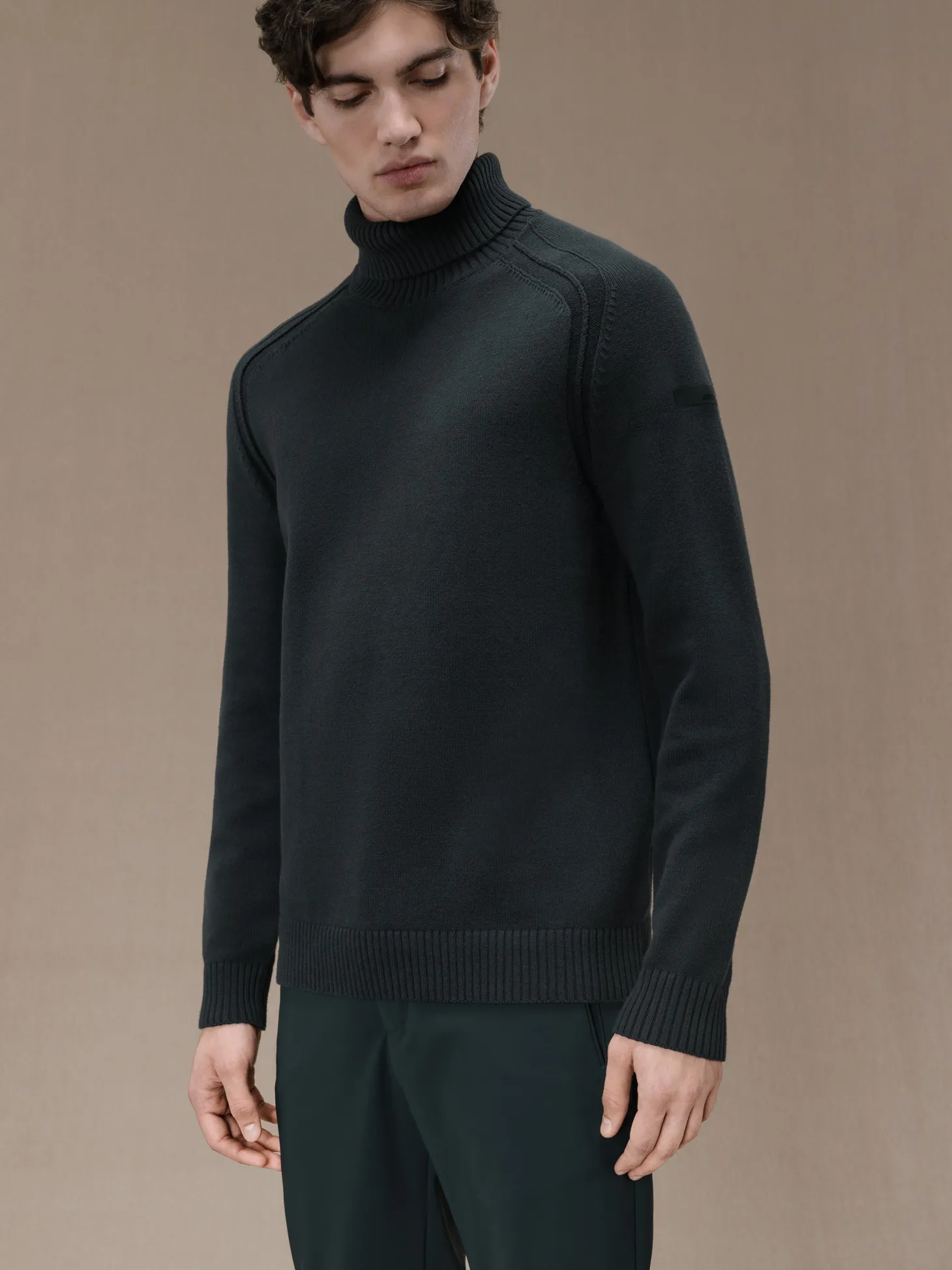 Maglieria*Roberto Ricci Designs Cotton Plain Turtleneck Knit