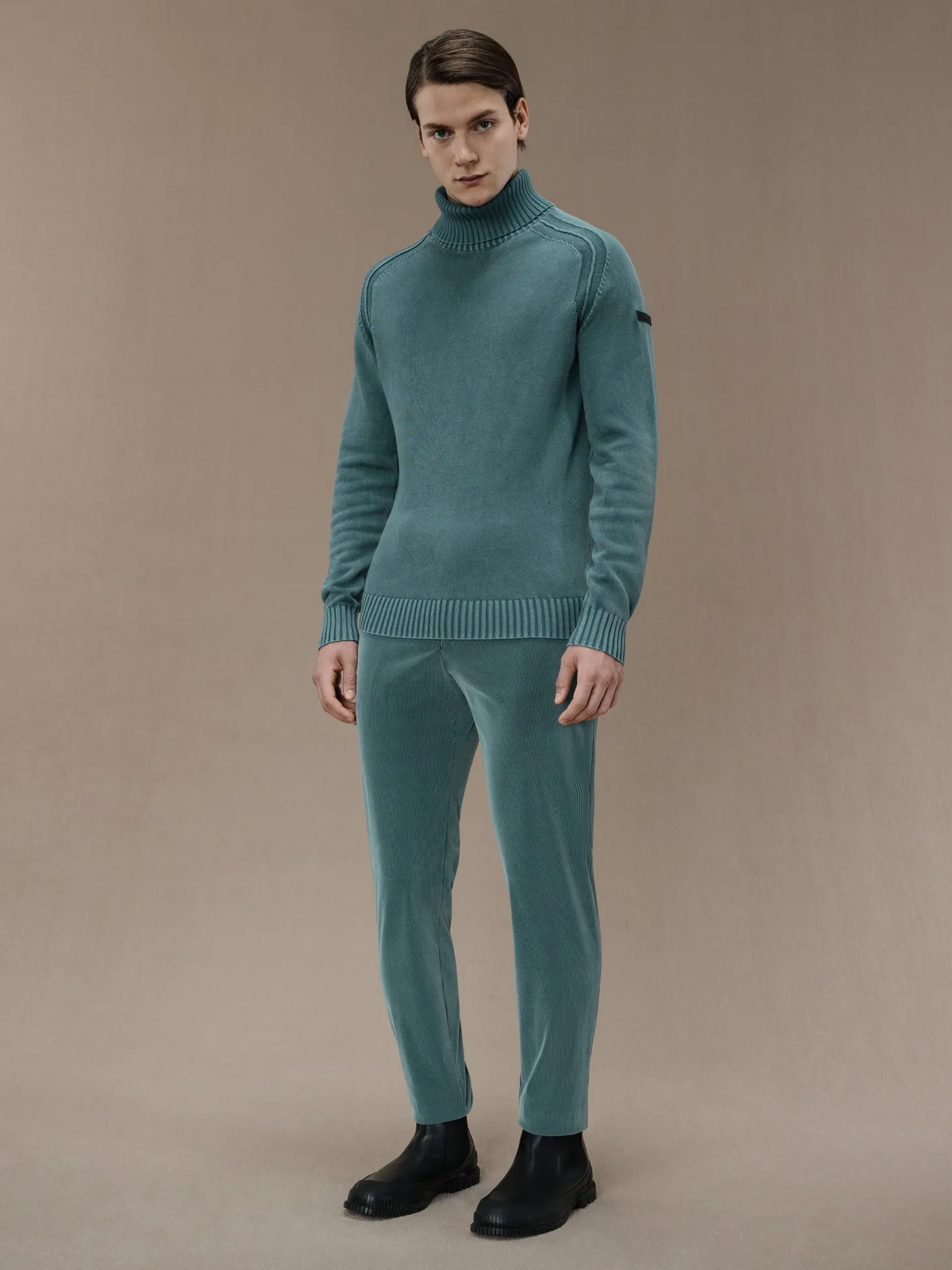 Maglieria*Roberto Ricci Designs Cotton Techno Wash Turtleneck Knit