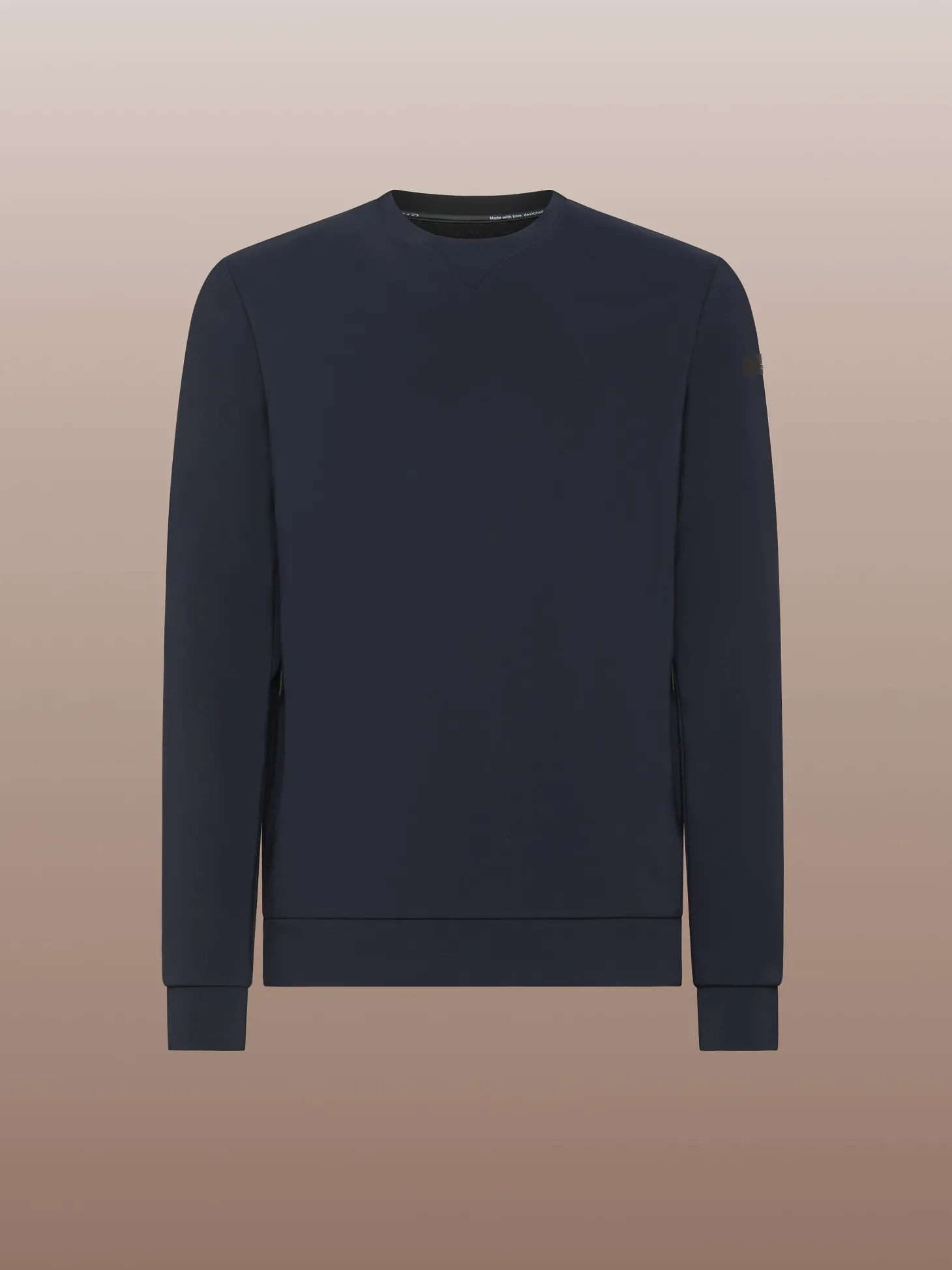 Felpe & Ibridi*Roberto Ricci Designs Dream Round Fleece Blue Black