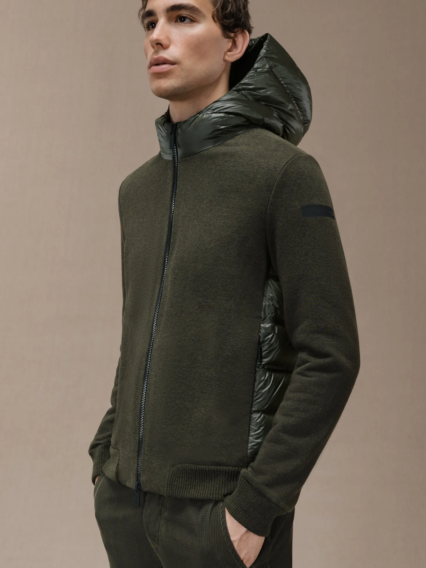 Felpe & Ibridi*Roberto Ricci Designs Harrd Duck Hood Zip Fleece