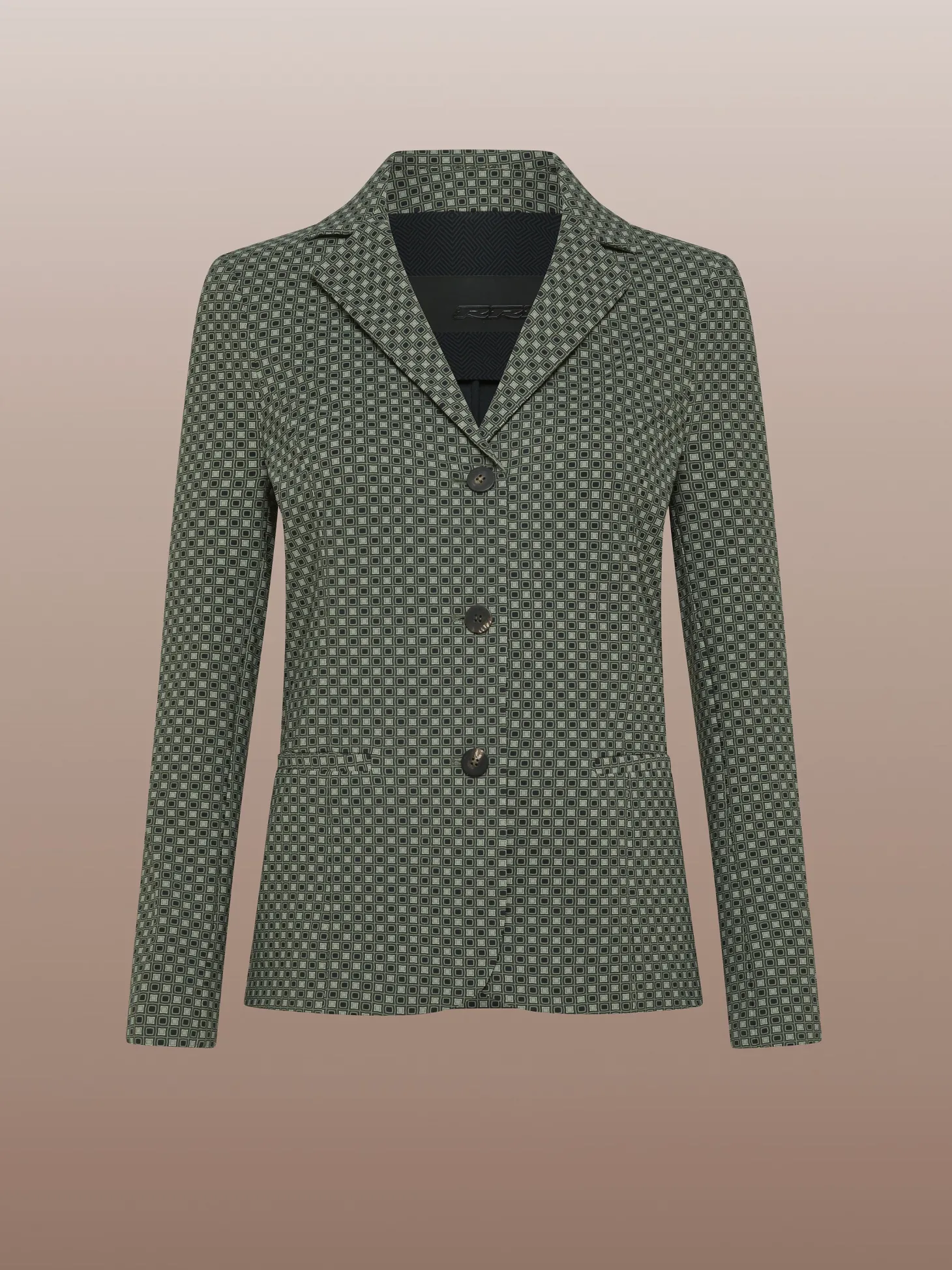 Blazer*Roberto Ricci Designs Tetris Wom Blazer Sage Green