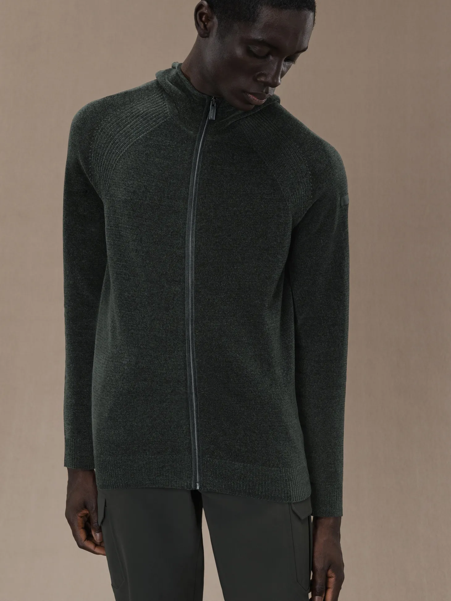 Maglieria*Roberto Ricci Designs Velvet Hood Zip Knit